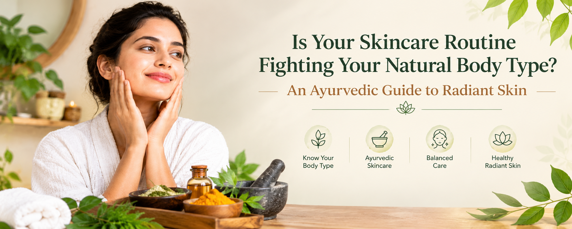Is Your Skincare Routine Fighting Your Natural Body Type? An Ayurvedic Guide to Radiant Skin